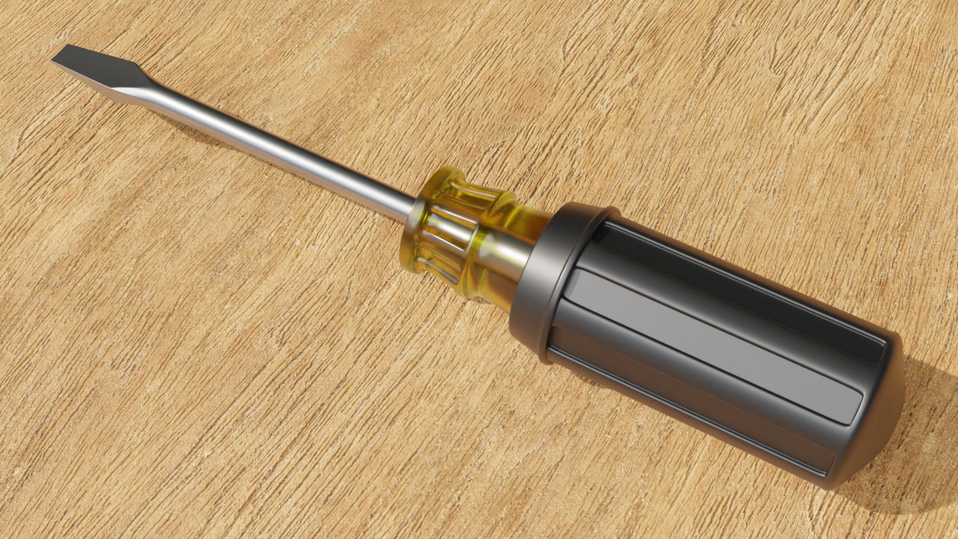 3D Screwdriver Modeling 